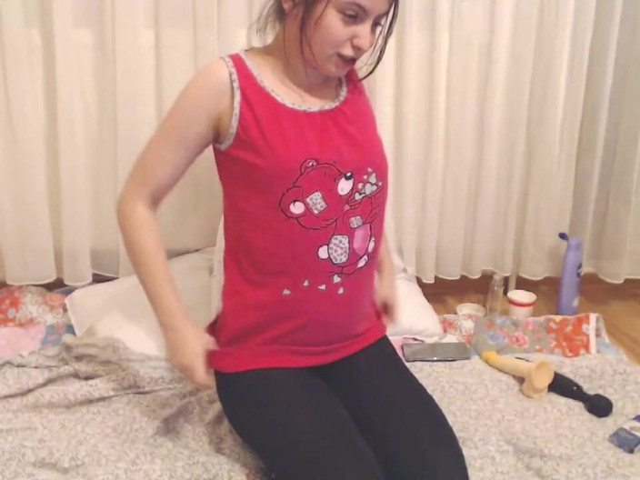 Katherine Squirt: Pijama papà chat sborra