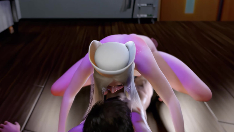 Why fuck so hard: 3D blonde cosplay mit dicken möpsen wurde von großem schwanz...