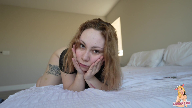 Lenna Lux: Giantess Shoves You up Her Ass