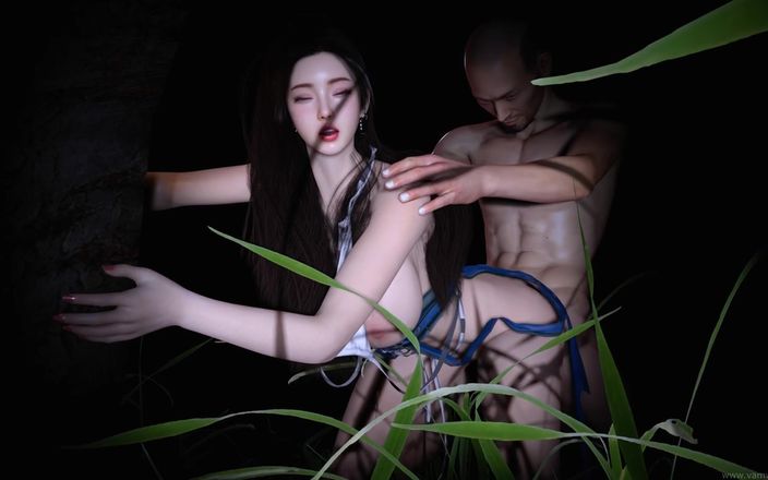 Why fuck so hard: 3D sexig mogen MILf naken hennes enorma bröst fusk i...