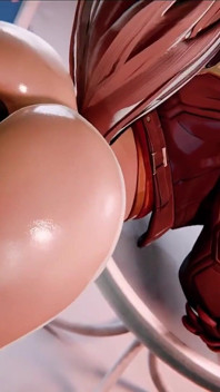 Futuretist Destroying the Tight Ass of a Horny Vixen with Huge White Booty Craving BBC Hardcore Fucking with Sweet Gaping Ass