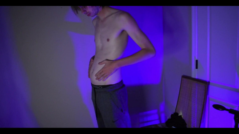 ElementX1018: Skinny Boy Belly Fetish Masturbation