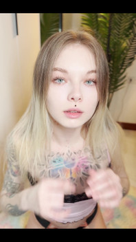 Look into those eyes when you`ll be cumming down my throat 
