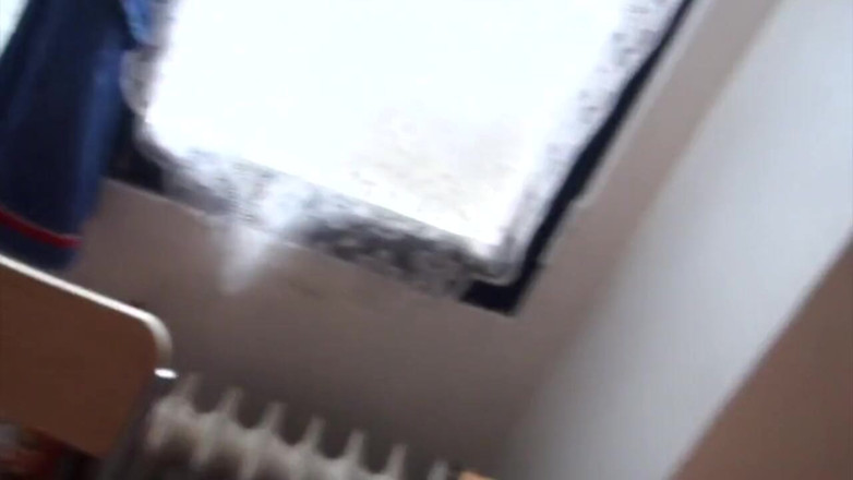 Nude in France: Slutty French blonde serves up pussy in the kitchen