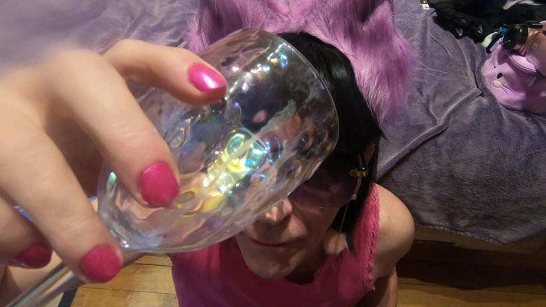 Daphne Desire: Daphne Derrama Porra No Rosto E Esfrega Tudo Sobre Seus...