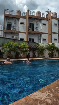 Sfw Playing About in Our Swimming Pool