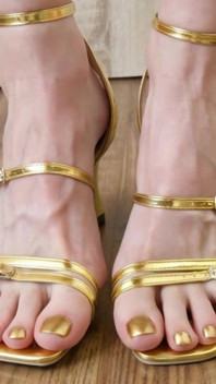 Teen Feet in Heels