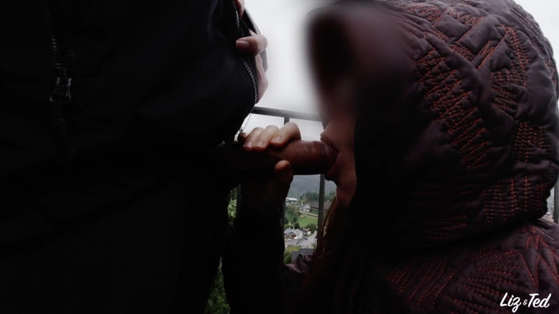 Lizandted: 雨の中の屋外セックス