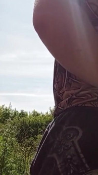 Jerking off Outside in Public