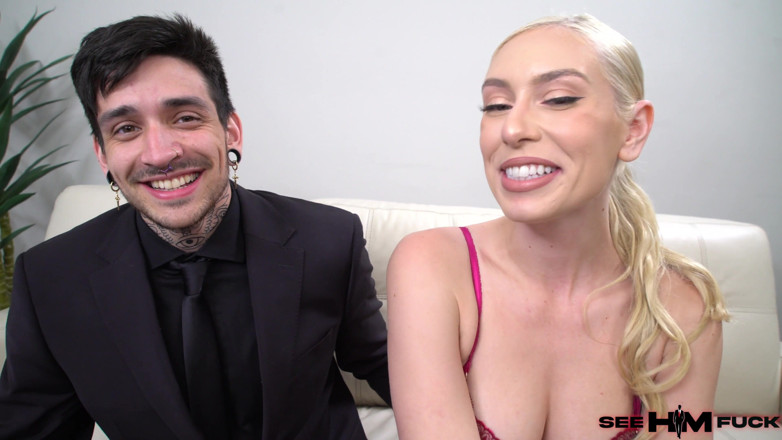 See him fuck: Cum Eating Rock God con Yinnie DeDom con Kay adorabile