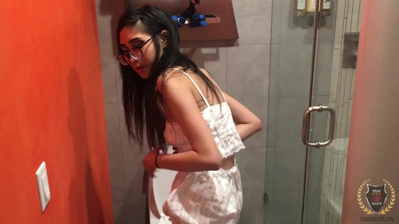 Rome Major: Rome Major Late Night Bathroom Fuck With Eva Yi