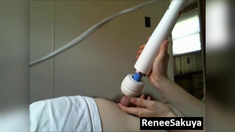 Renee Sakuya: วันนี้ไม่ให้เย็ดหรอก ใช้ Hitachi ทำให้มันแตก