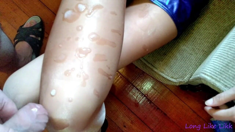 LongLikeLikk: Spermă în rochie albastră