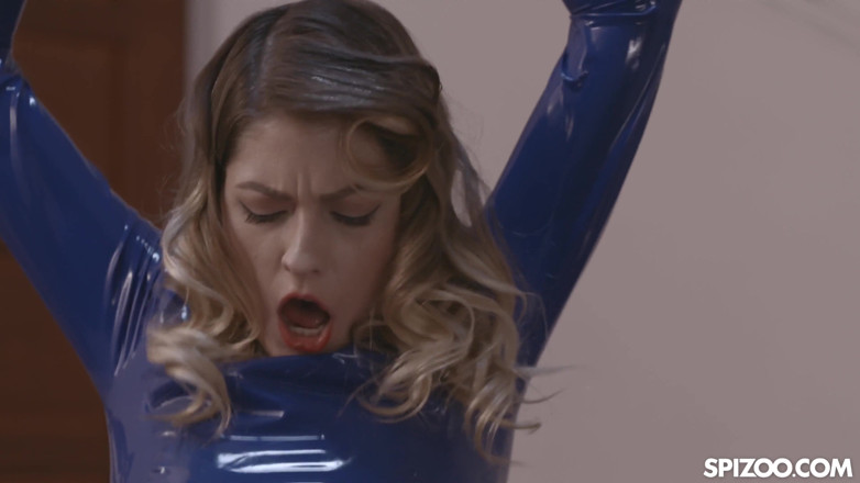 Spizoo: Rebecca Volpetti fucks a big cock while aerial hooping