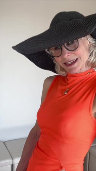Colore caldo, signora matura calda