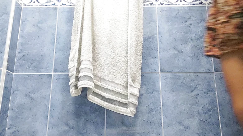 MiaSaintLove: Camera Captures Stepdaughter in the Bathroom