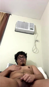 Naughty Chubby Filipino Boy Wanks for the Camera