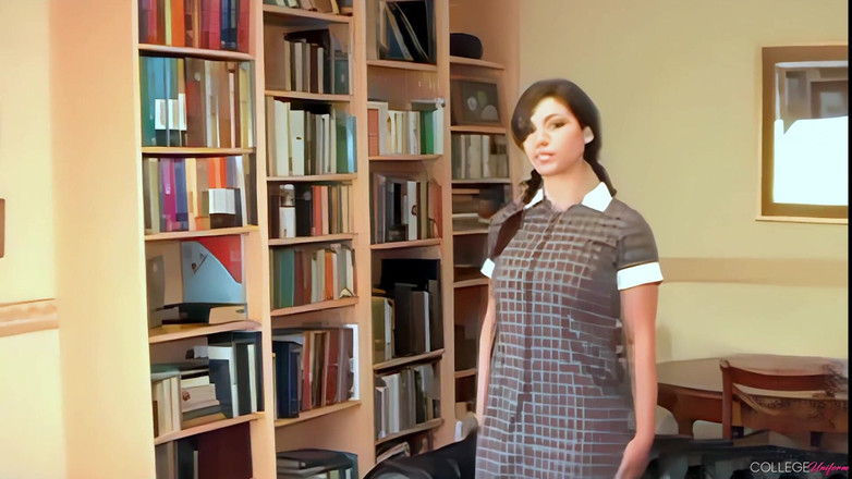 College Uniform: Focení letních šatů se Samanthou Buxton