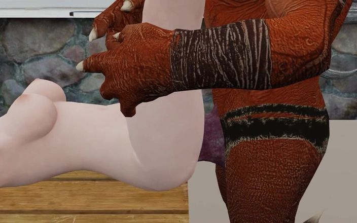 John silva: Red Monster Hardcore Fucking with Big Dick