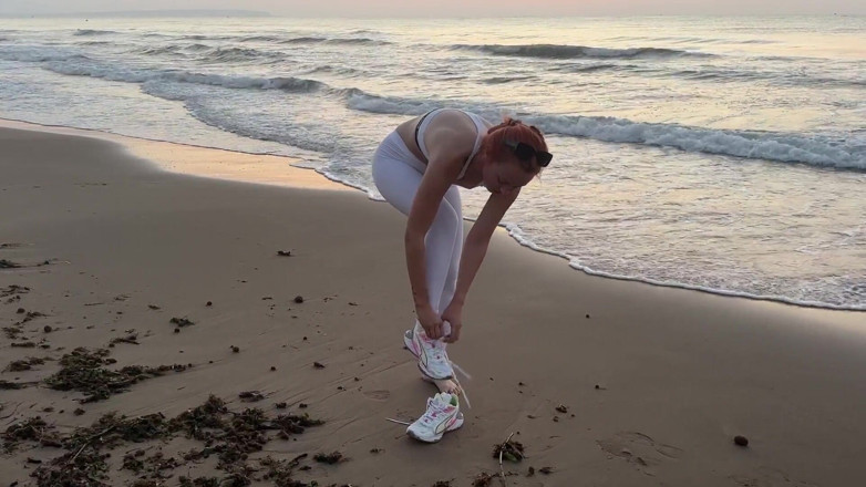 Sheryl X Sinclair: Naked Masturbation on the Sea!