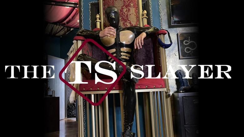 The xxx slayer - trans productions: TS Larissa Araujo łamie łóżko i tyłek podczas ruchania