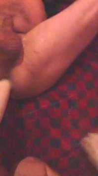 Hardcore anal deep fisting POV split screen Adelina and fist-dude