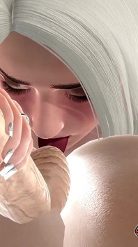 Intensywny analingus od chrismas girl elf sprawia, że tak trudno mi eksplodować animacja 3D