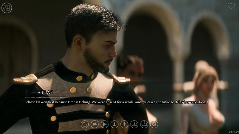 3D Cartoon Porn: The Seven Realms 58 - Atlas, Idril &amp; Mowen Find Secret Chamber &amp; Letters (sfw)