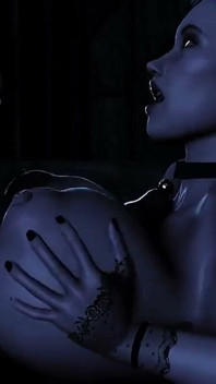 Big Dick Futa pieprzy Lady Meris cycki