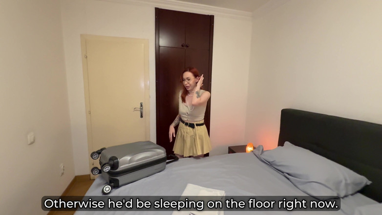 Toma Mur: Üvey anne üvey oğlu viagra hapı ile otel yatağını paylaşıyor sikişiyor!