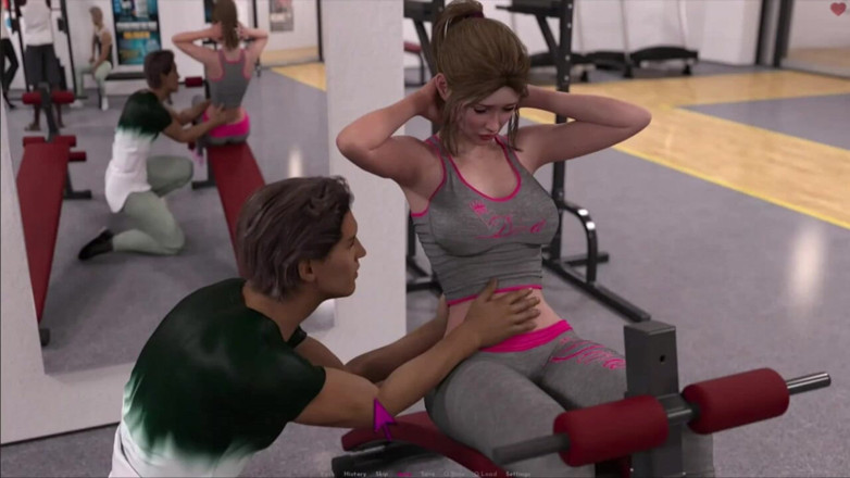 Kitty Gamer: AWAM #4 - Shopia went to the gym with Patricia and the...