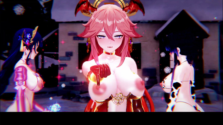 MikuMotion: [mmd] Đồng phục tình dục bốn người của Rollin; tất thủy...