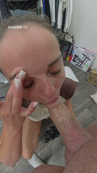 One More Smile Before the Dick Goes Into Her Cheek