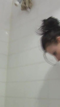 Brunette Shower Babe
