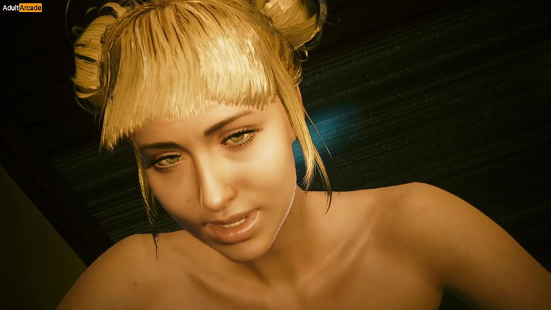 LewdArcade: Cyberpunk 2077 Grace ve Charlene Fox seks sahneleri [18+] joy oyuncak ateşli...