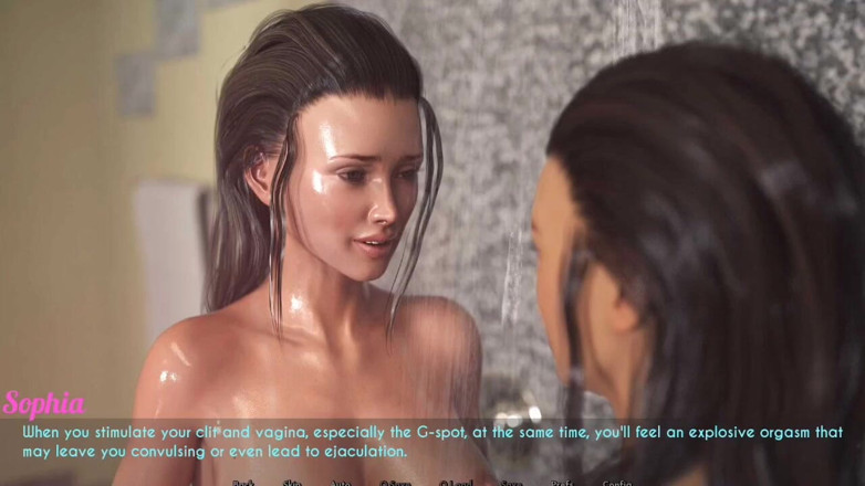 Johannes Gaming: AWAM #39 Sophia and Ellie in shower masturbating