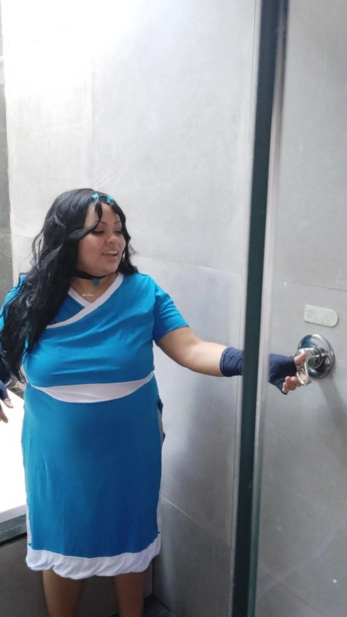 Cutiepiie Chubby: BBW Katara Cosplay ถ่ายทําเสียว