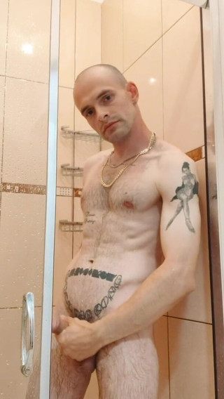 Jeorje Aleksander: Hands-free shooting piss and quick cum for you