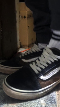 Moje stopy w furgonetce