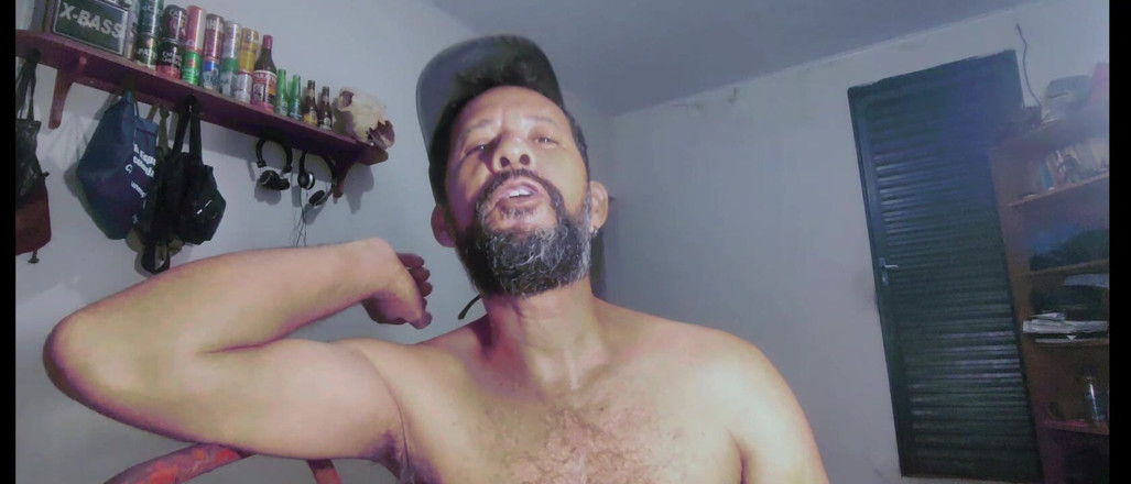 Stink HairyMale: Gray Boxer and White Socks (video 1)