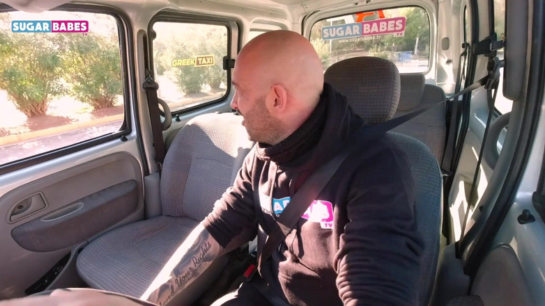 SugarBabesTV: Taxi greco: trobatte il mio contrario