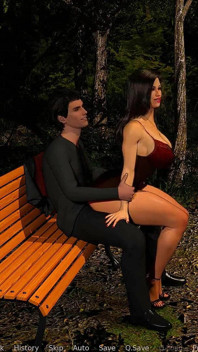 A Couple's Duet of Love& Lust: Wife and Husband Shamelessly Fucking on the Bench in the Park While Others Watching - Episode 78
