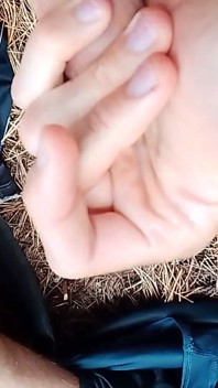 Cock Melting Into My Hand - Edging in the Wilderness