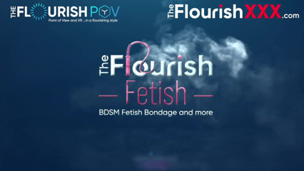 The Flourish XXX: Ophelia Kaan gets anal bondage in the flourish fetish BDSM...
