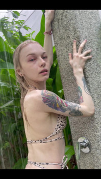 Morning Fresh Shower Before Pool