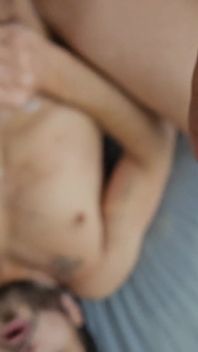 POV Bareback Fuck at Home Until He Cums on My Dick
