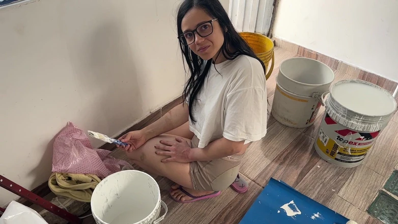 Crisanto999: My Neighbor's Whore Was Working and This Happened