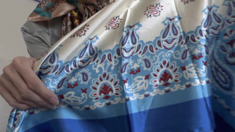 Lady Victoria Valente: Your Step-stepmother’s New Satin Scarves Turn You on! Everything Is...