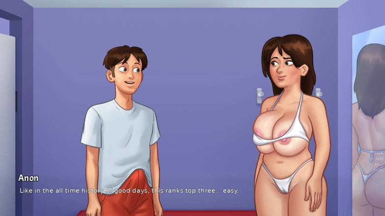 XXX Games Bunk: Sommarsaga - spel - rollspel - Debbie bär bikini