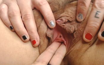 POV Anna Finger Fucking Abbys Thick Meaty Pussy Until Orgasm